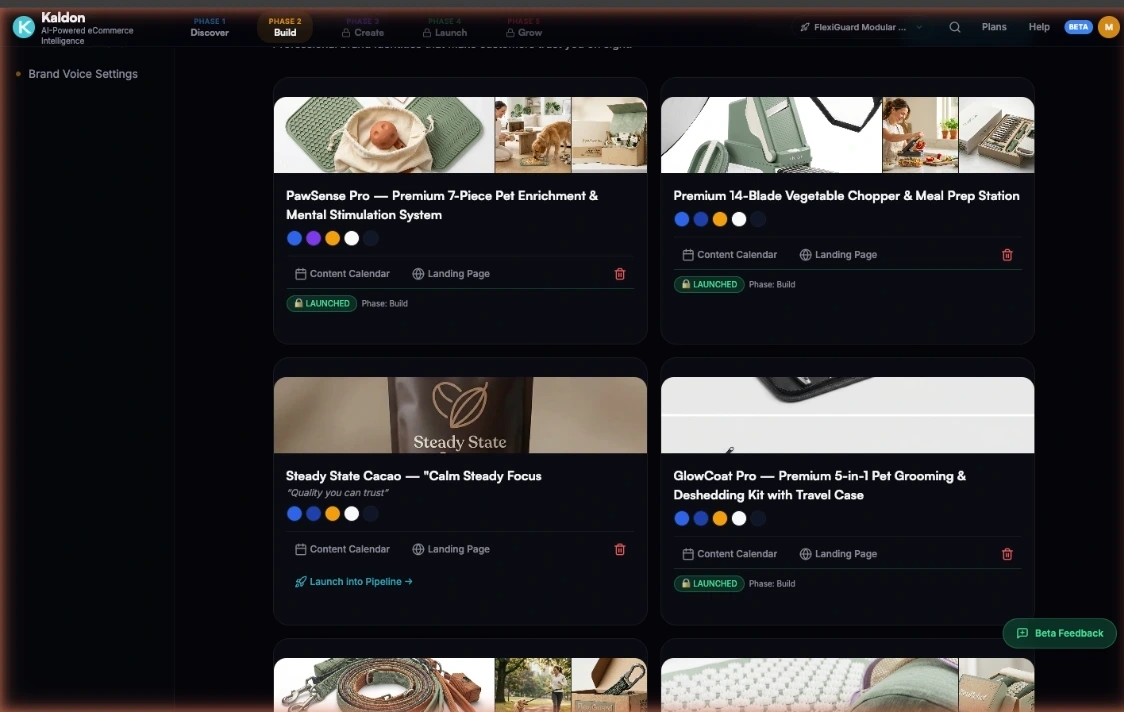 Brand vault overview
